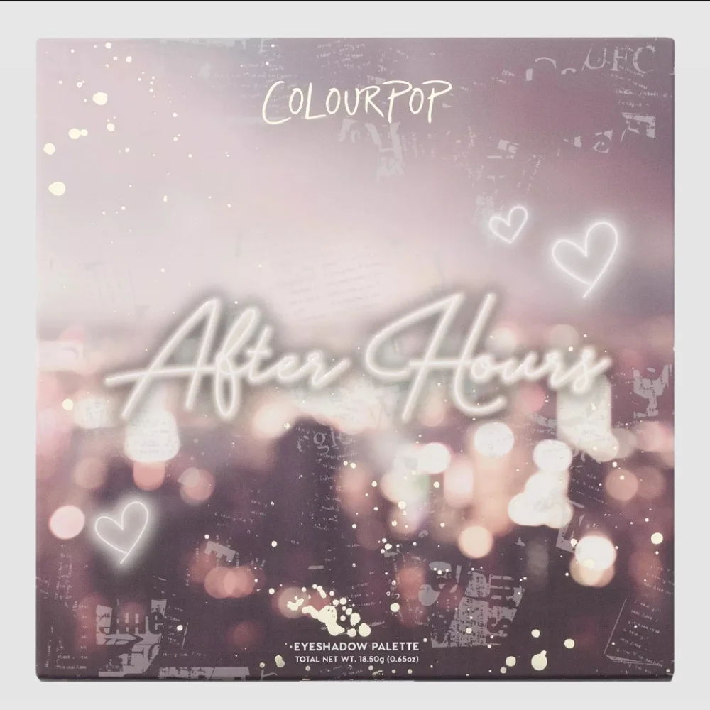 ColourPop After Hours Eyeshadow Palette-NIB